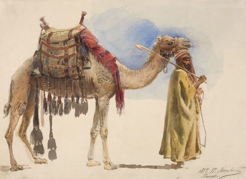 Arabo con il cammello (1875) - The Tretyakov Gallery